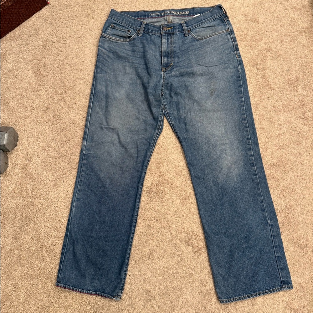 Old Navy Men's Relaxed Jeans - Classic Blue